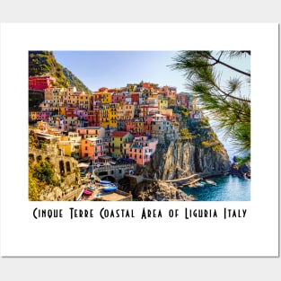 Cinque Terre Coastal Area of Liguria Italy Posters and Art